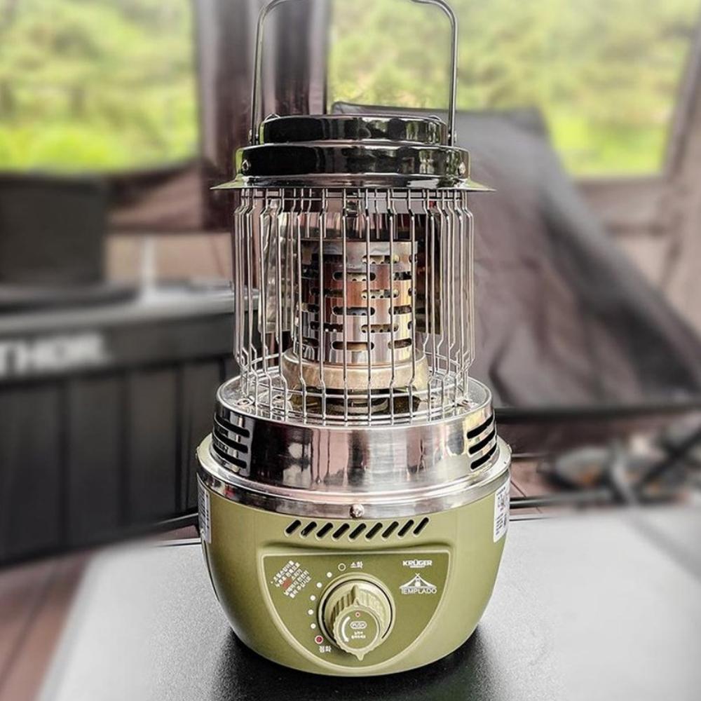 캠핑미니난로 낚시 부탄가스난방기