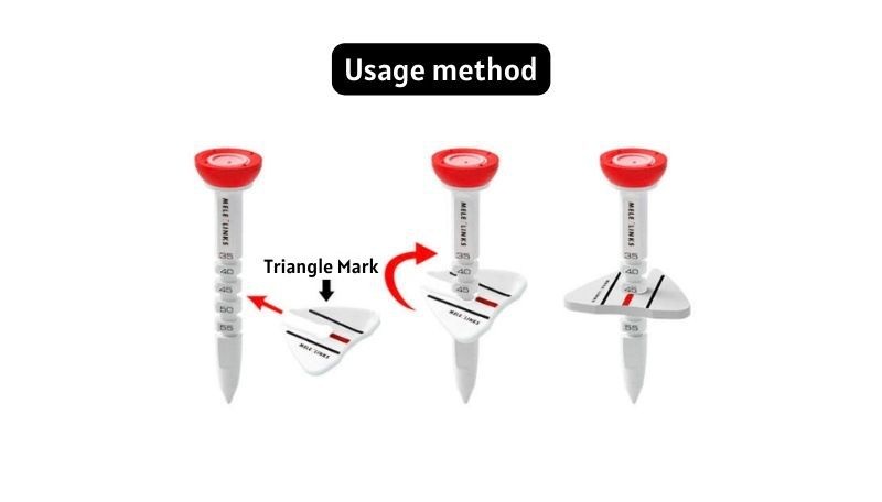 MELELINKS 골프스파이크 프리미엄 타이틀리스트 골프공거치대 볼라이너 - 상세 이미지 3
