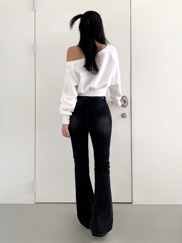 [3단기장/보정핏/발열원단🔥] 렌티아 빈티지 워싱 히든밴딩 겨울 청바지 하이웨스트 슬림 기모 부츠컷 데님 팬츠 상세 이미지 67