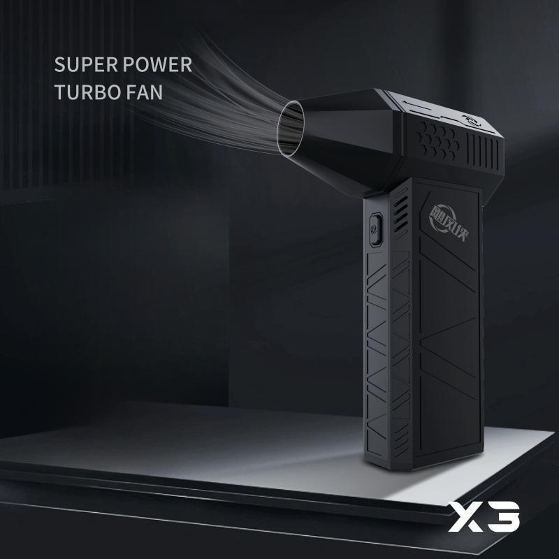 초강력 X3 불고빨고 전기 충전 전동 송풍기 브로워 무선 충전식 낙엽 청소기 제설 본체 - 상품 이미지