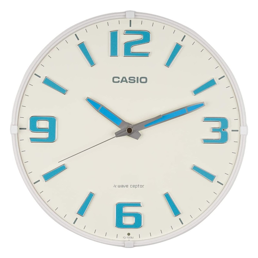 카시오 Casio 아날로그 전파 벽시계 IQ-1009J-7JF - 상품 이미지