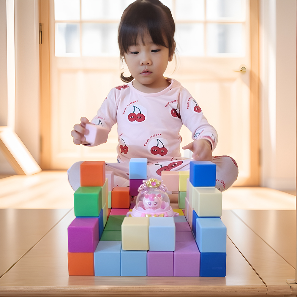 이지드로잉 자석 블럭 블록 장난감 5세 유아 36mm - 상품 이미지