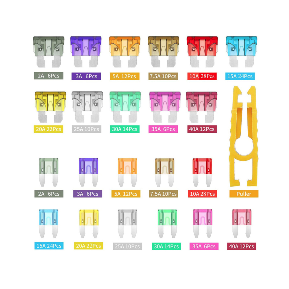 오토크루 차량용 휴즈 퓨즈세트 300pcs ATO MINI AC-TL4 - 상세 이미지 2