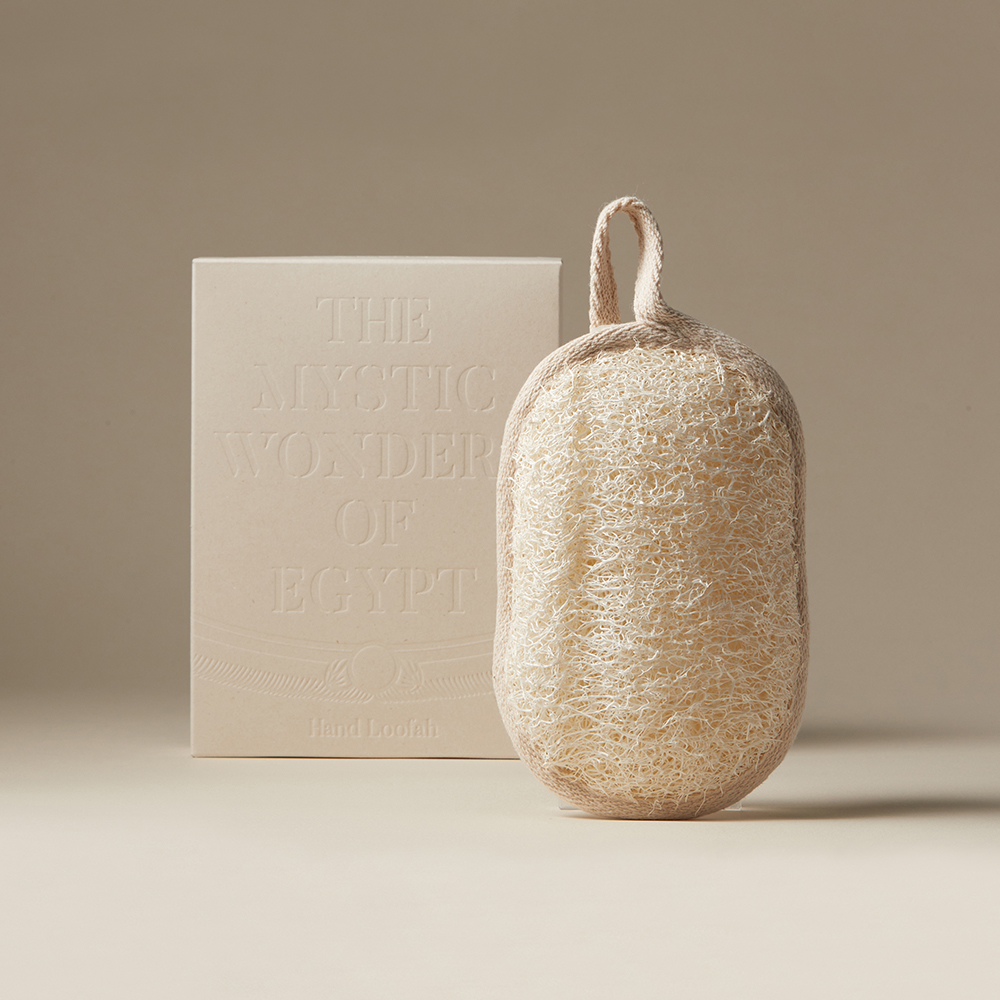 맨디사 핸드 루파 샤워타월 (1p) 이집트 천연 샤워패드 각질제거 스크럽장갑