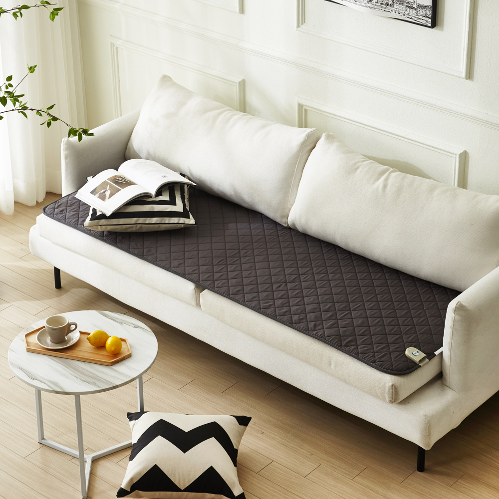 전자파없는 전기장판 더안 EMF 탄소매트 딥그레이 미니싱글 70X180