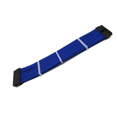 조이쿨 24핀 연장슬리빙 케이블 블루 30cm JC140-1