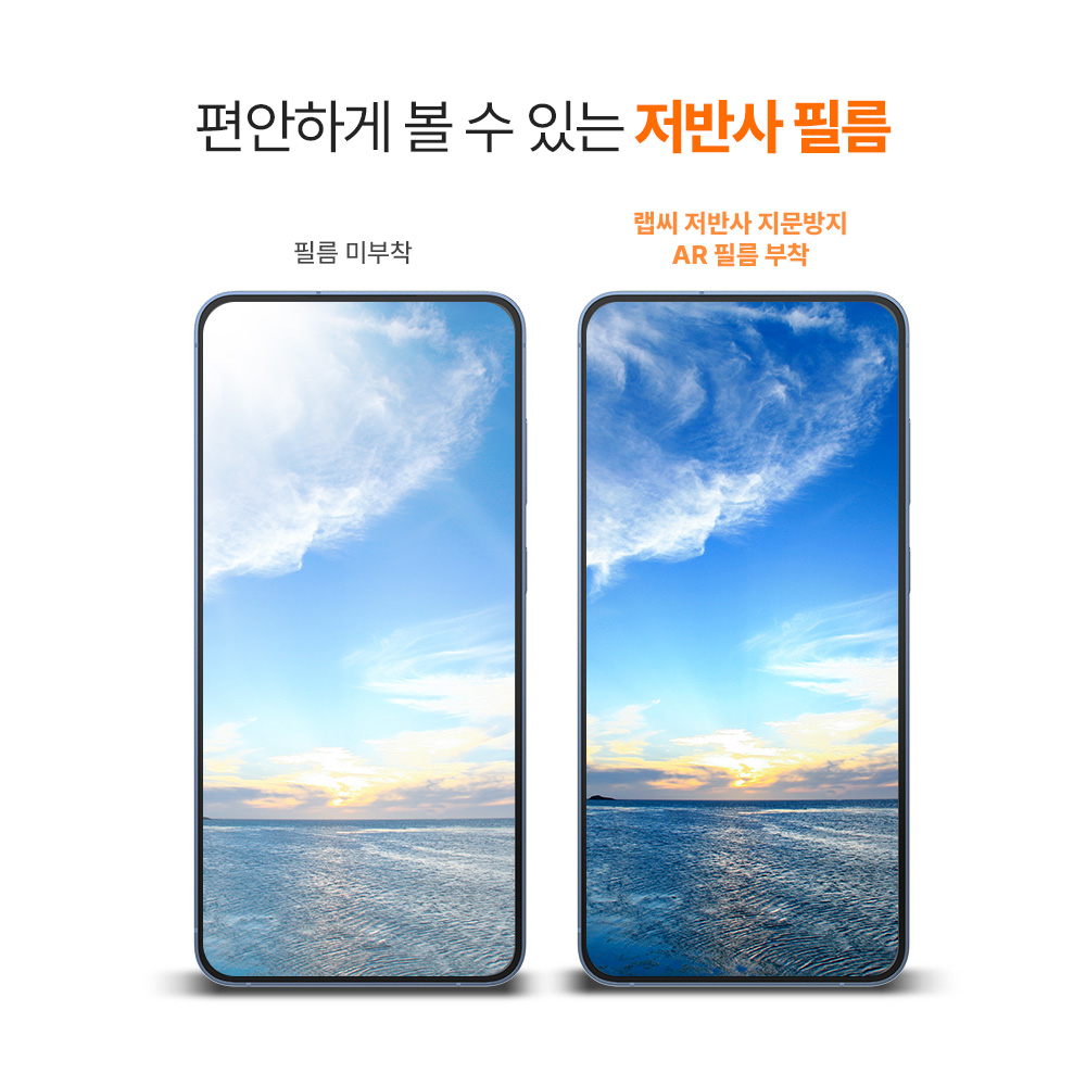 랩씨 지문방지 저반사 액정보호필름 C-Skin 갤럭시S24 FE, 3매입 - 상세 이미지 5