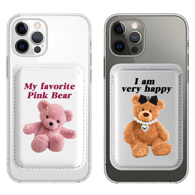 귀여운 곰인형 테디베어 맥세이프 카드지갑