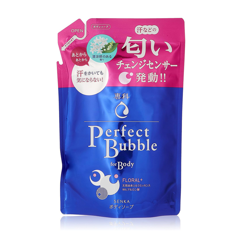 센카 퍼펙트 버블 포 바디 바디솝 리필 350ml