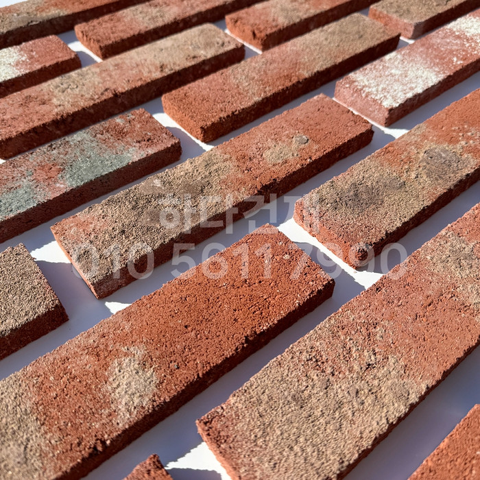 국산 고벽돌타일 240x60x17T 적고벽돌타일 / 하다건재 고벽돌