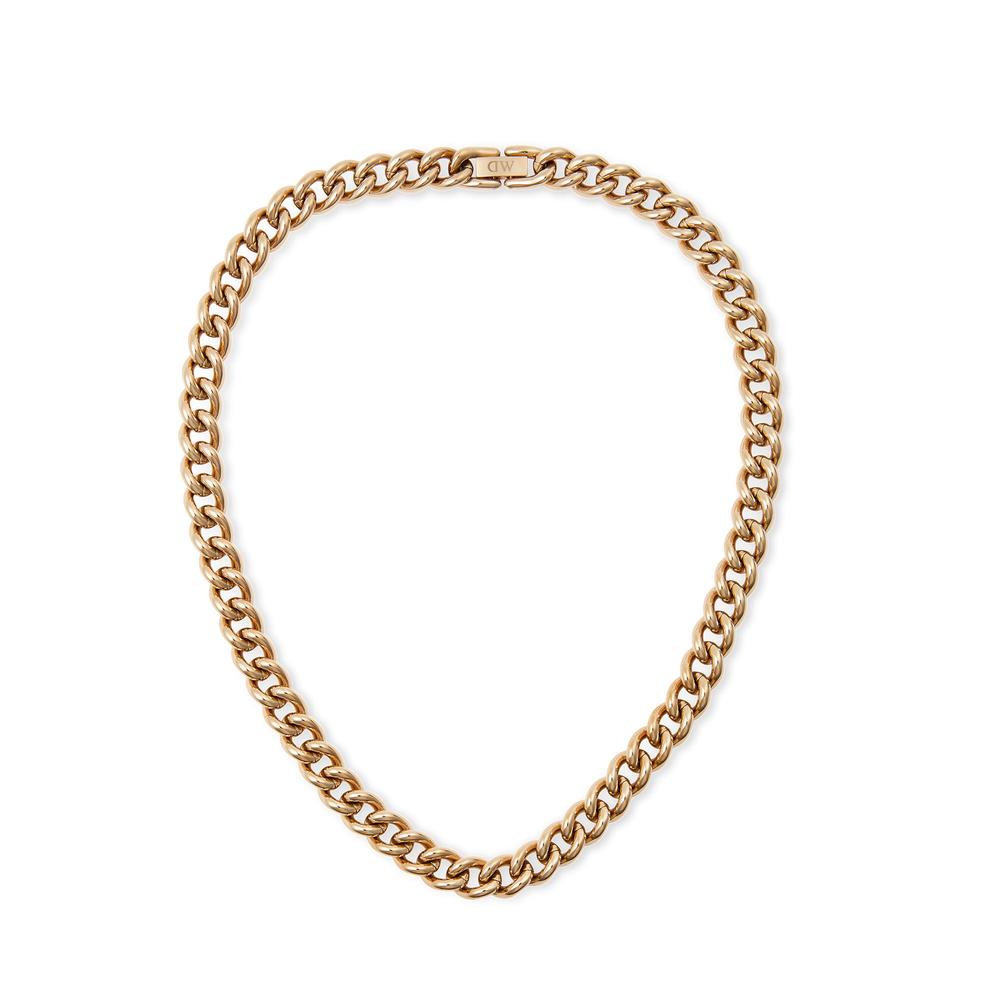 다니엘 웰링턴 CHUNKY CHAIN NECKLACE 볼드스타일 두꺼운 체인목걸이 - 상품 이미지