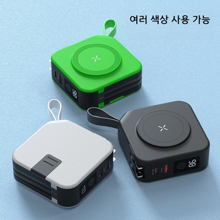무선 보조배터리 5-in-1 10000mah 22.5W - 상세 이미지 3