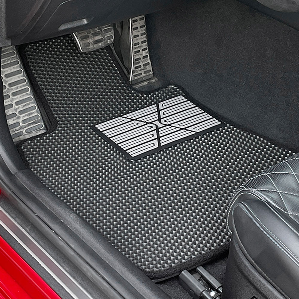 가온 카매트 벌집 이중 차량용 발매트 1열+2열