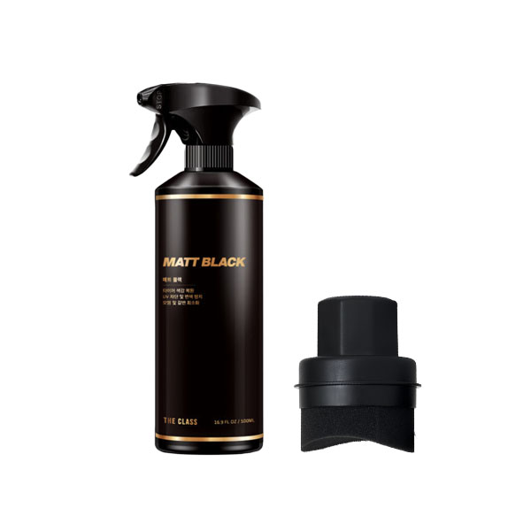 더클래스 타이어 광택제 매트블랙 500ml+오토워시 타이어 어플