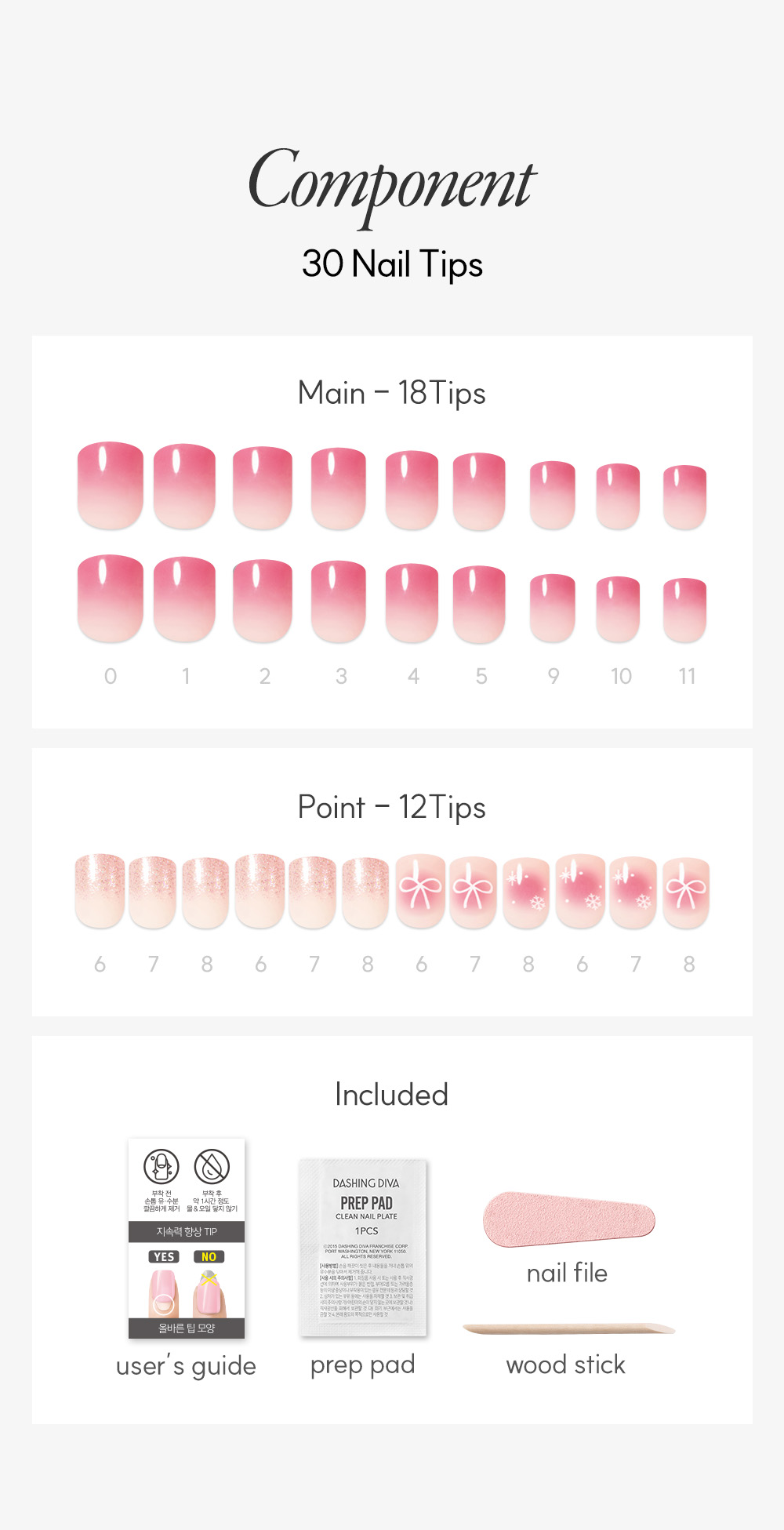 Dashing Diva Magic Press Pinky Ribbon Kit Components