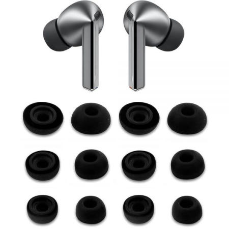 ALXCD [해외]ALXCD 갤럭시 버드 3 프로 이어버드 SM-R630N과 호환되는 이어 팁, S/M/L 사이즈 이어 팁 교체 실리콘 이어버드 팁, 갤럭시 버드 3 프로 SM-630N과 호