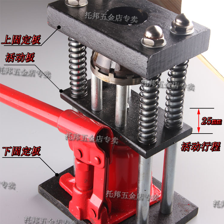 고압 호스 압착기 농약 튜브 압축기 농막 찍는 기계 6나사 11-23mm - 상세 이미지 3