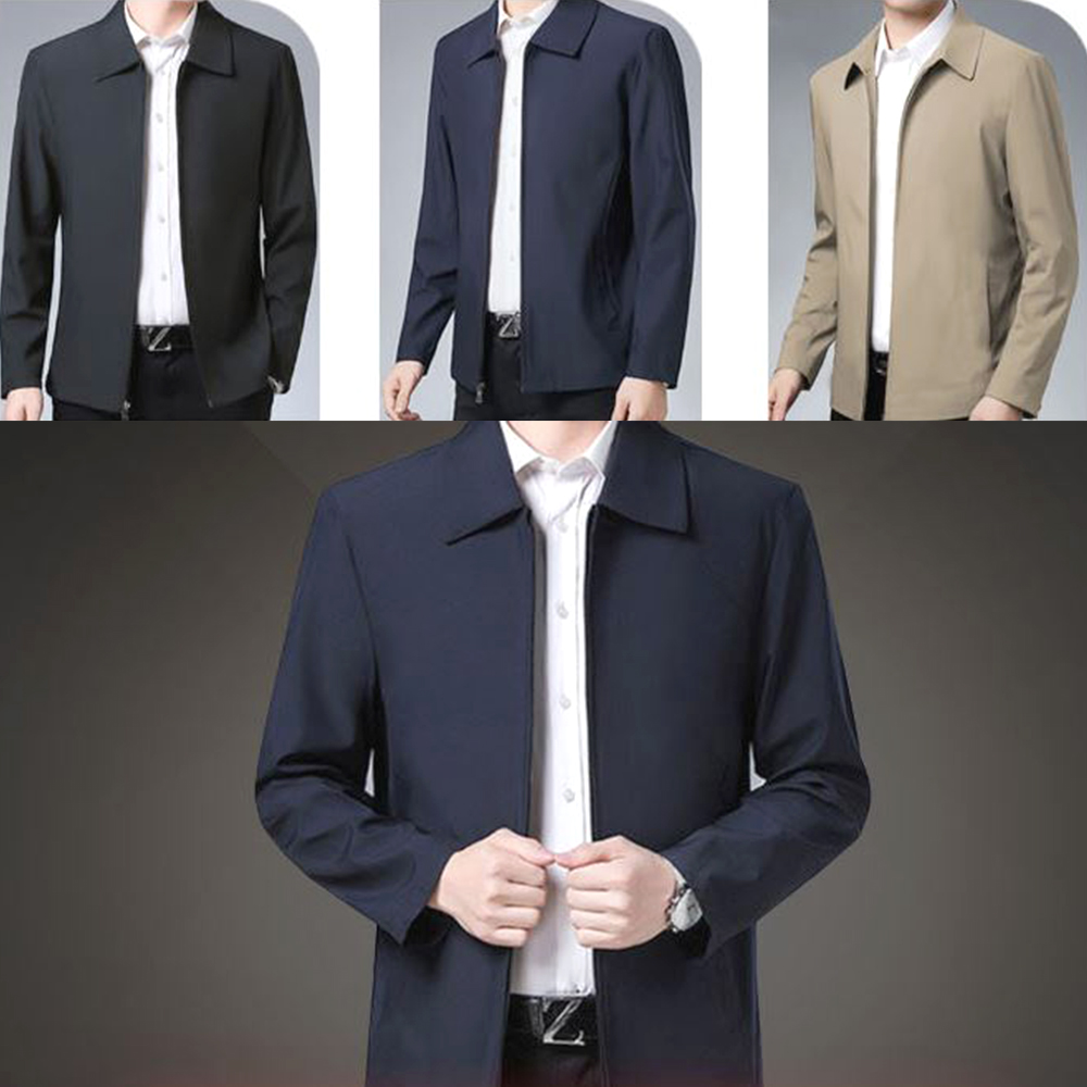 남성 베이직 점퍼 간절기 남자 캐주얼 통기성 보온 윈드자켓