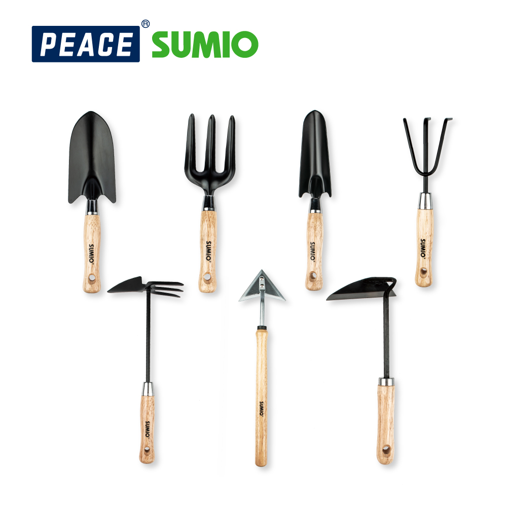 수미오 우드 모종 꽃 이식 삽 홈 가드닝 갈고리 호미 잡초제거기 원예용품