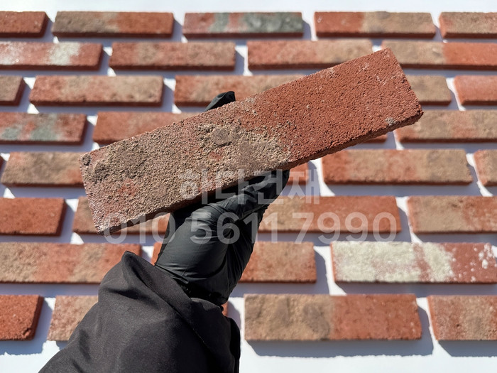 국산 고벽돌타일 240x60x17T 적고벽돌타일 / 하다건재 고벽돌