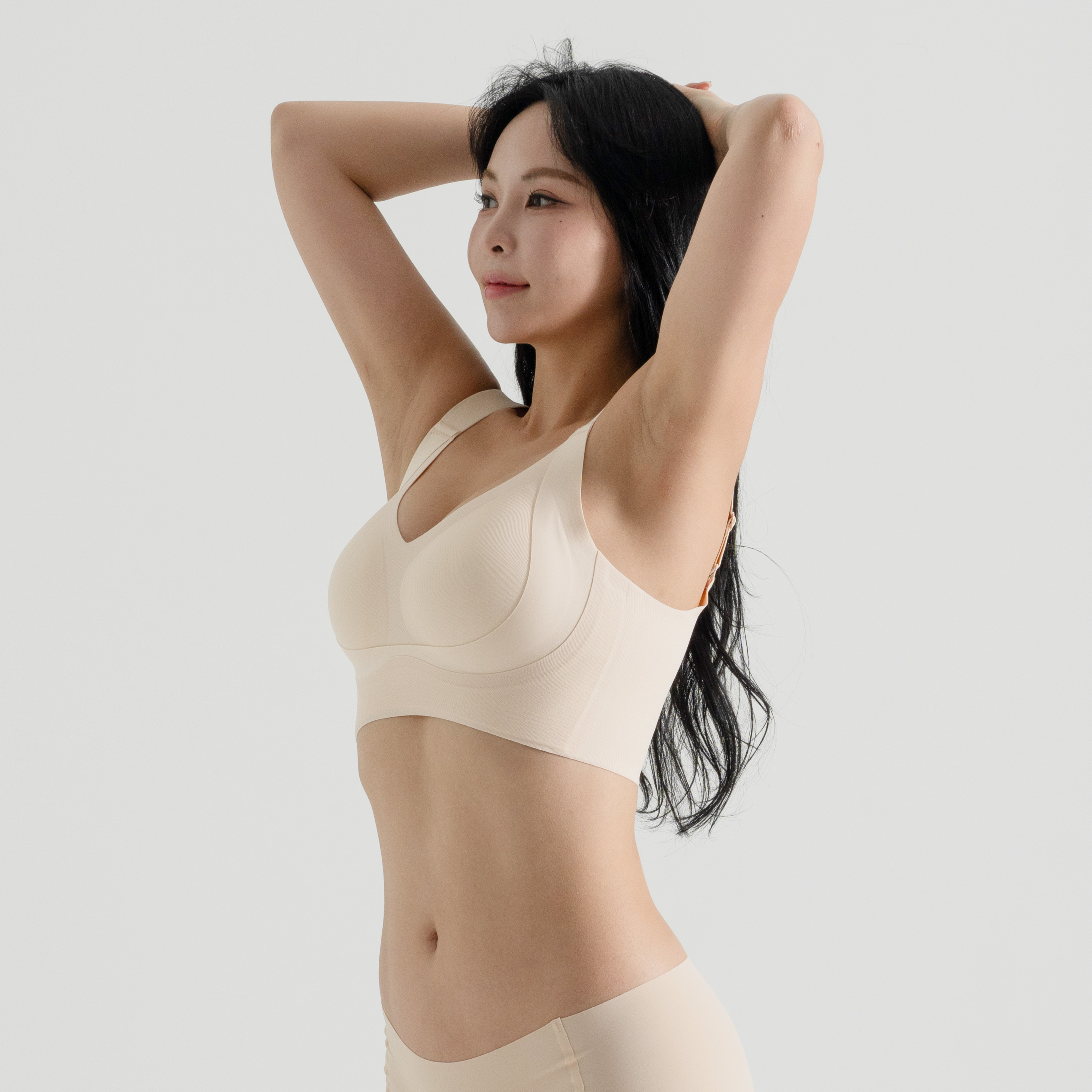 라크네 시그니처 서포트핏 부유방 처진가슴 들뜸없는 ABCD컵 찹 브라 탑 vol 3 이미지 7
