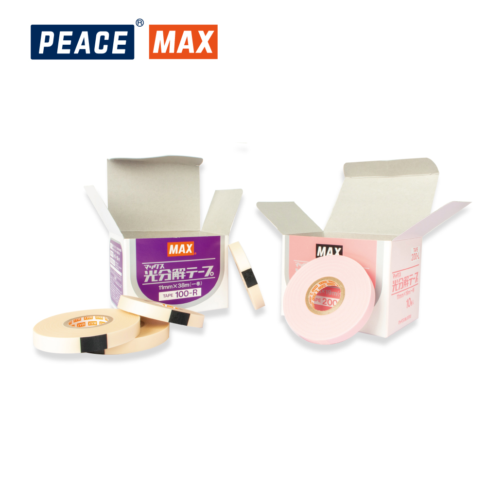 MAX 일제 맥스 자연분해 광분해 결속기테이프 10롤 - 메인 이미지