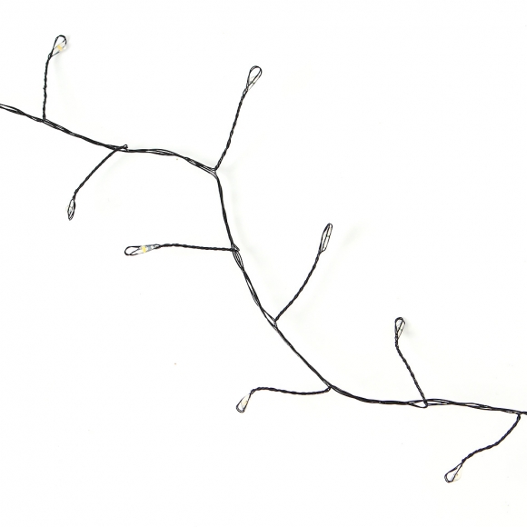 크리스마스 LED 지네조명 야외트리전구 500구 전원잭o 검정선