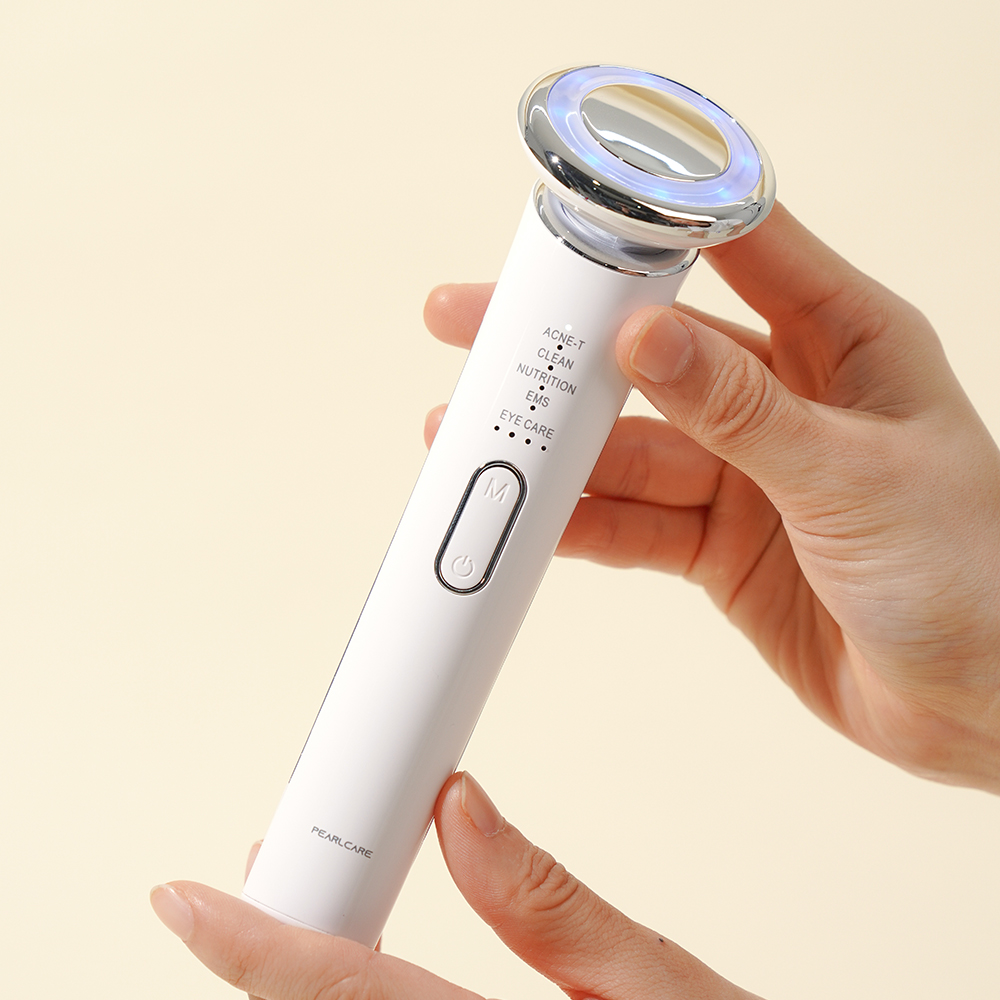 펄케어 고주파 디바이스 뷰티 홈케어 EMS 리프팅 뉴소닉 갈바닉 마사지기