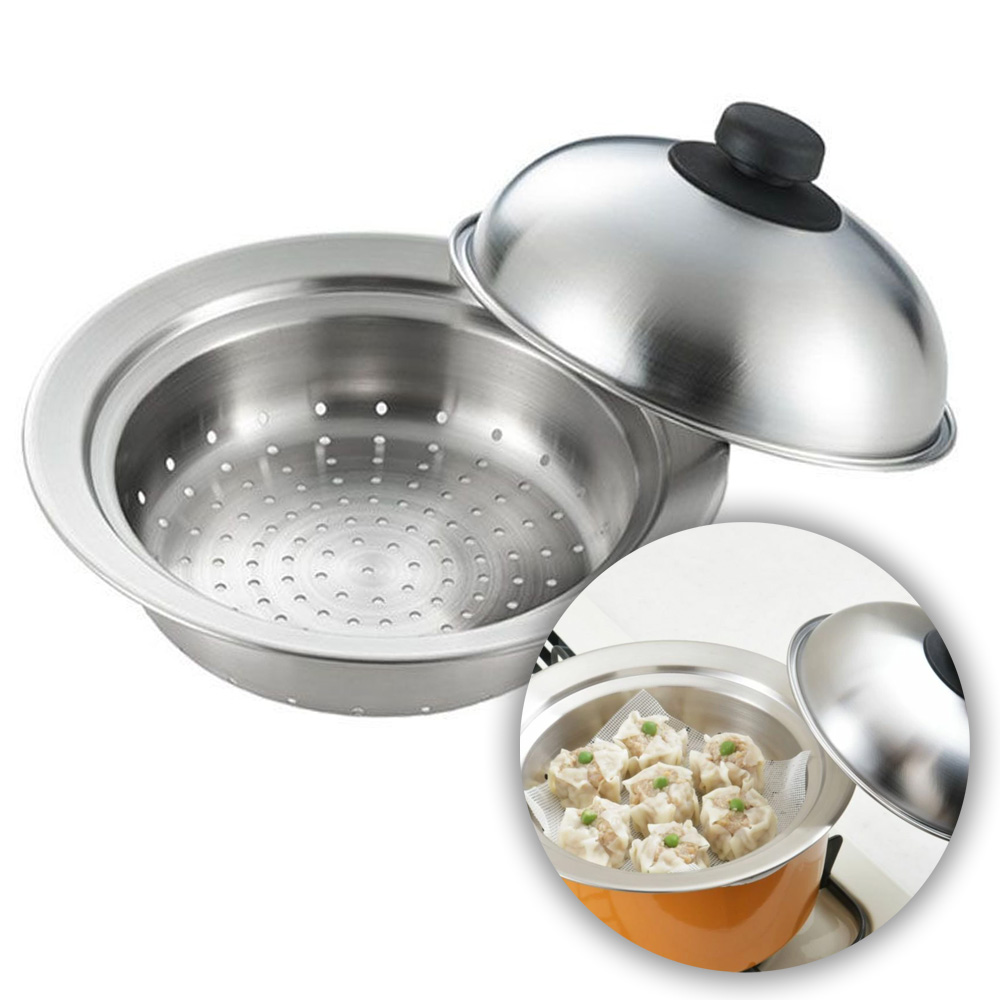 요시카와 스텐 찜기 돔형 (20cm~22cm대응) M