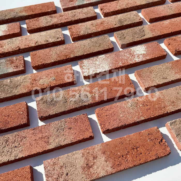 국산 고벽돌타일 240x60x17T 적고벽돌타일 / 하다건재 고벽돌