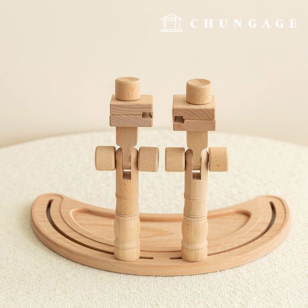 원형 좌식 수틀 프랑스자수 원목 멀티 고정 자수틀 회전 자수프레임 - 상세 이미지 4