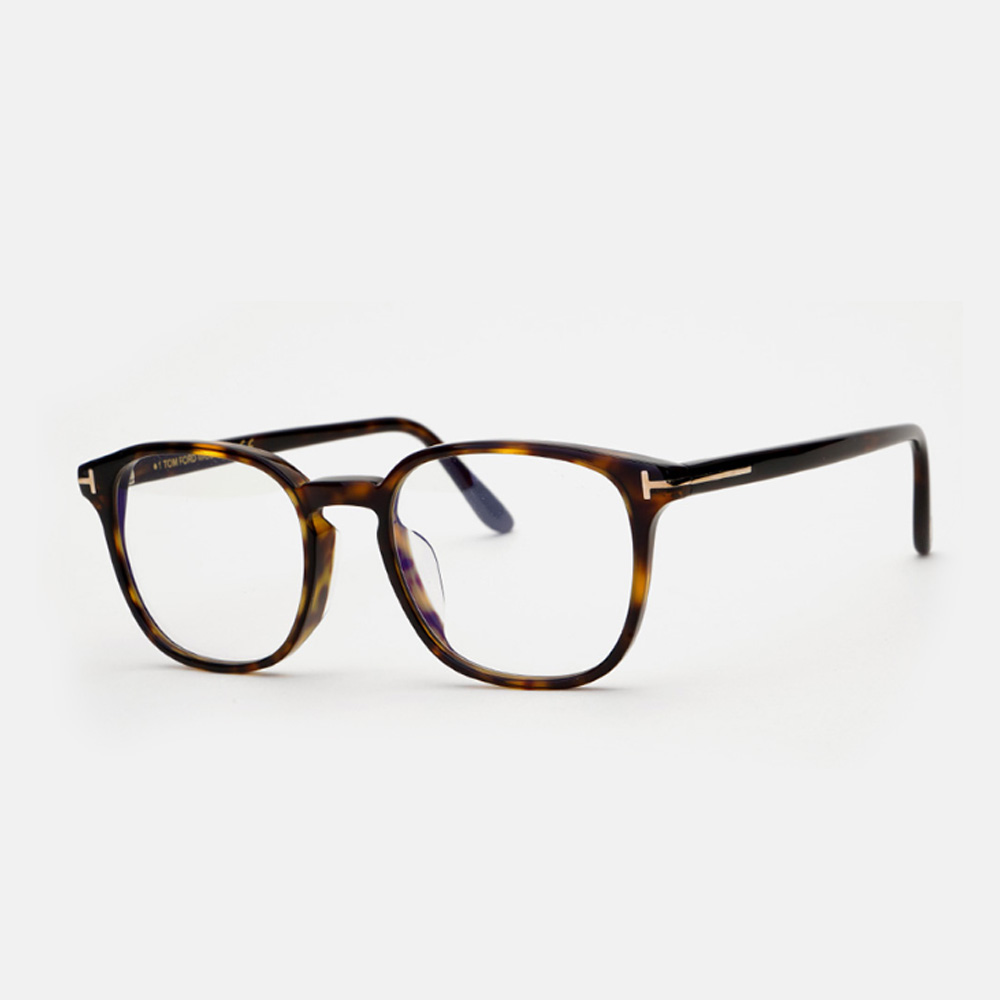 [N도착보장/슈퍼특가]톰포드 TF5797-K-B 052 톨토이즈 브라운패턴 사각 스퀘어 뿔테 안경테 연예인 룩