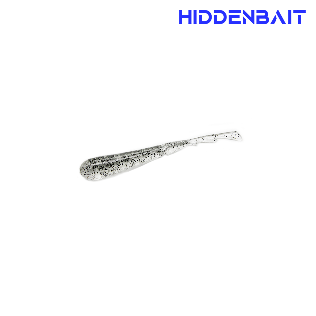 히든베이트 디아 점발광 볼락루어 아징루어 송어웜 풀치웜 006 CLEAR BLACK, 4.5cm - 메인 이미지