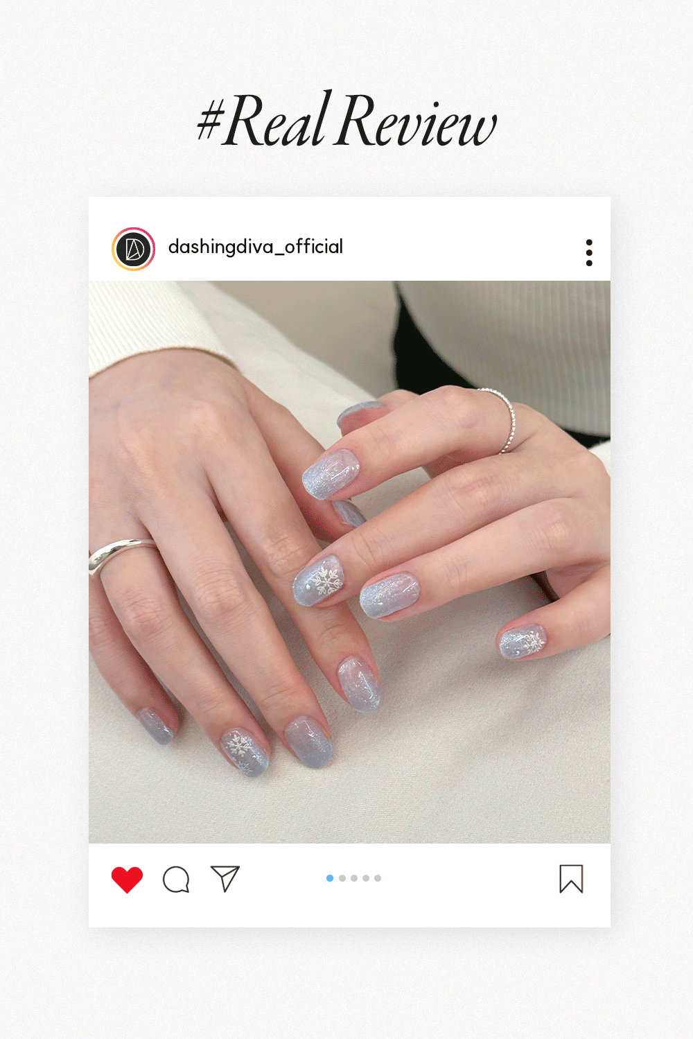 Dashing Diva Ice Fairy Sparkling Reflection GIF