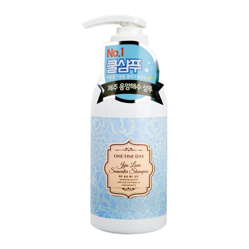 민감성 두피개선 제주 소금 용암해수 미네랄 샴푸 500ml 손상모 미용실샴푸 영양 : 퍼니셀컴퍼니