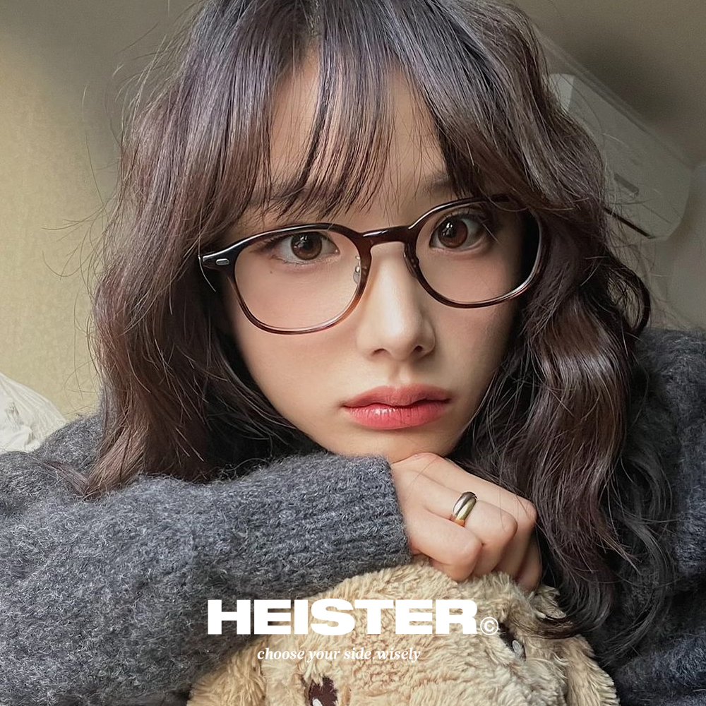 하이스터 안경 홈즈2 Holmes2 HYD 둥근 사각 뿔테 여자 남자 안경테 이미지 7