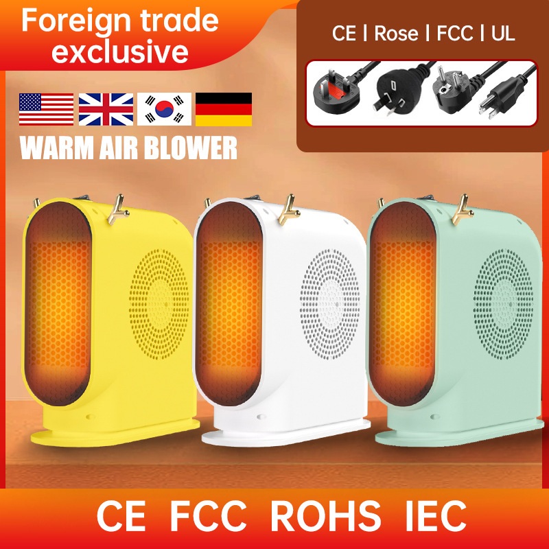 PTC가열 2초 급속 난방 사무실 책상 소형 온풍기 - 상세 이미지 3