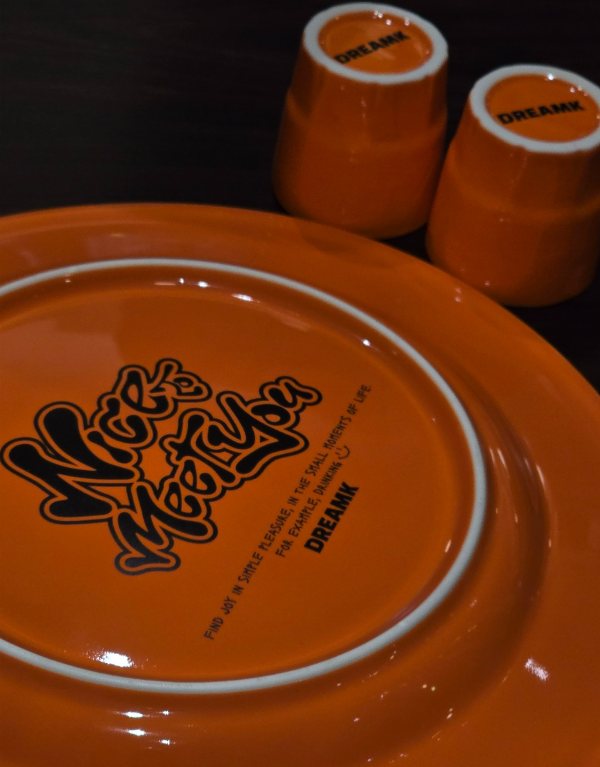 [MEET JJAN] ORANGE CUP 오렌지 소주잔 (2개) - 상세 이미지 2