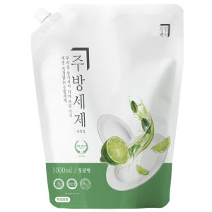 살림백서 천연유래98% 대용량 주방세제 리필 청귤향 1L, 1개 실사용 후기 | 효과 있을까? - 상품 이미지 1