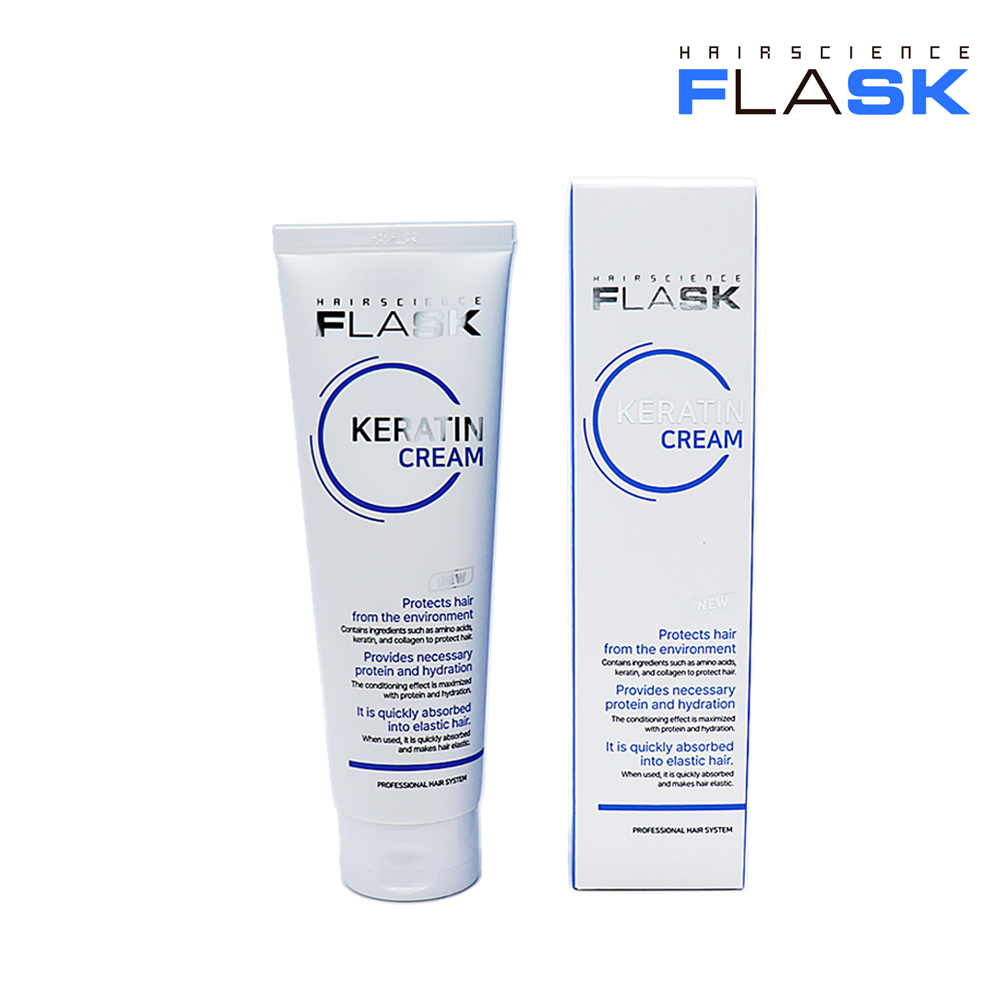플라스크 케라틴 크림 180ml 노워시 트리트먼트 이미지 2
