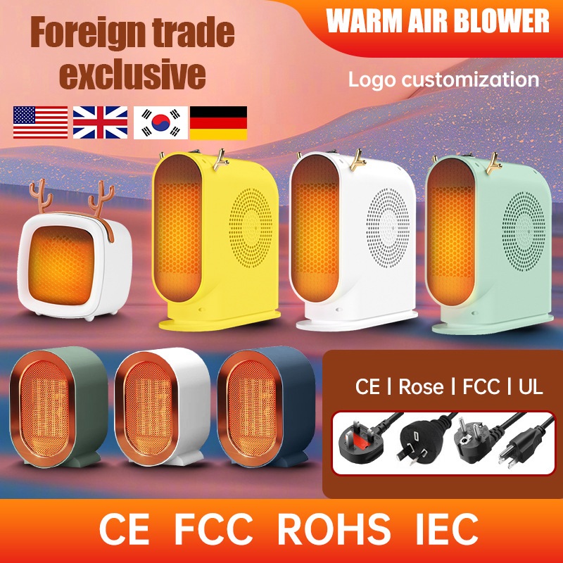 PTC가열 2초 급속 난방 사무실 책상 소형 온풍기 - 상세 이미지 2