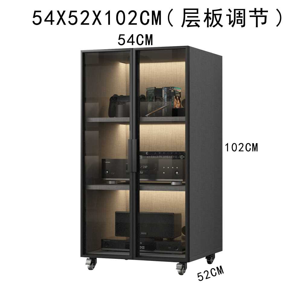 오디오장식장 거실장 거실 영화관 음향기기 홈시어터 60x42x118cm 이미지 6