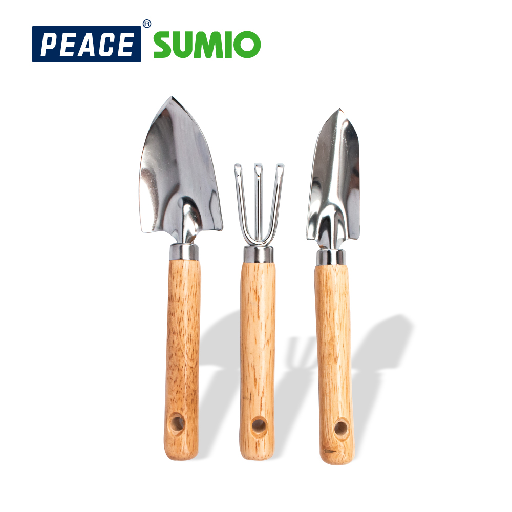 수미오 홈가드닝 원예용 미니 모종 이식 삽 갈고리 원예도구 3종세트