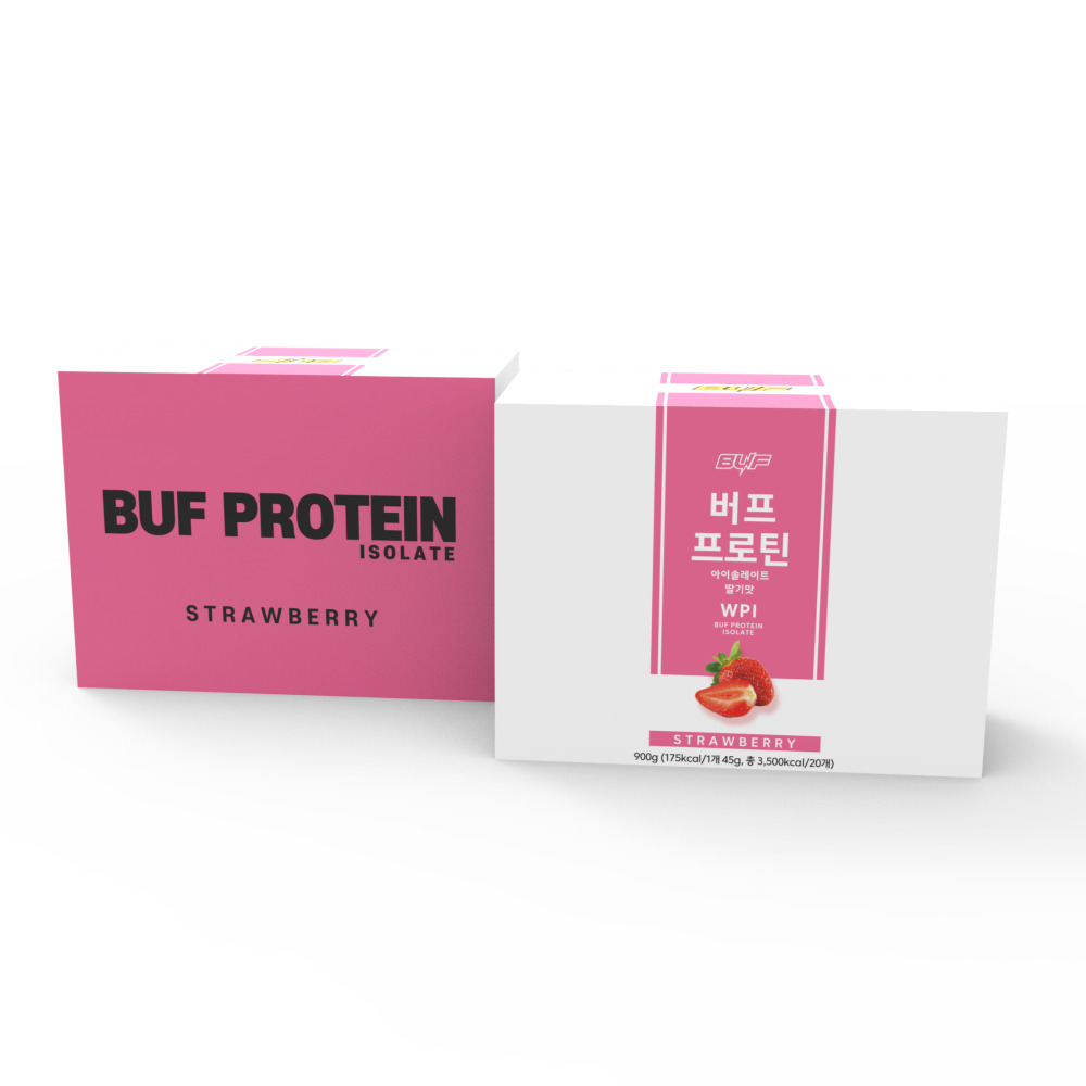 단백질쉐이크파우치 아이솔레이트 버프프로틴 wpi프로틴 분리유청단백질 딸기맛, 20포, 1개 - 상세 이미지 5