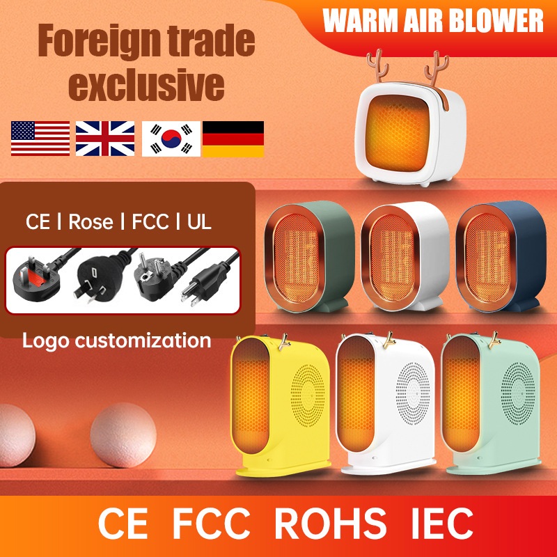 PTC가열 2초 급속 난방 사무실 책상 소형 온풍기
