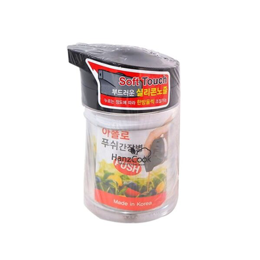 아폴로 핸즈 쿡 푸쉬 간장 병 115ml 소스 양념 조미료 보관 통 - 상품 이미지