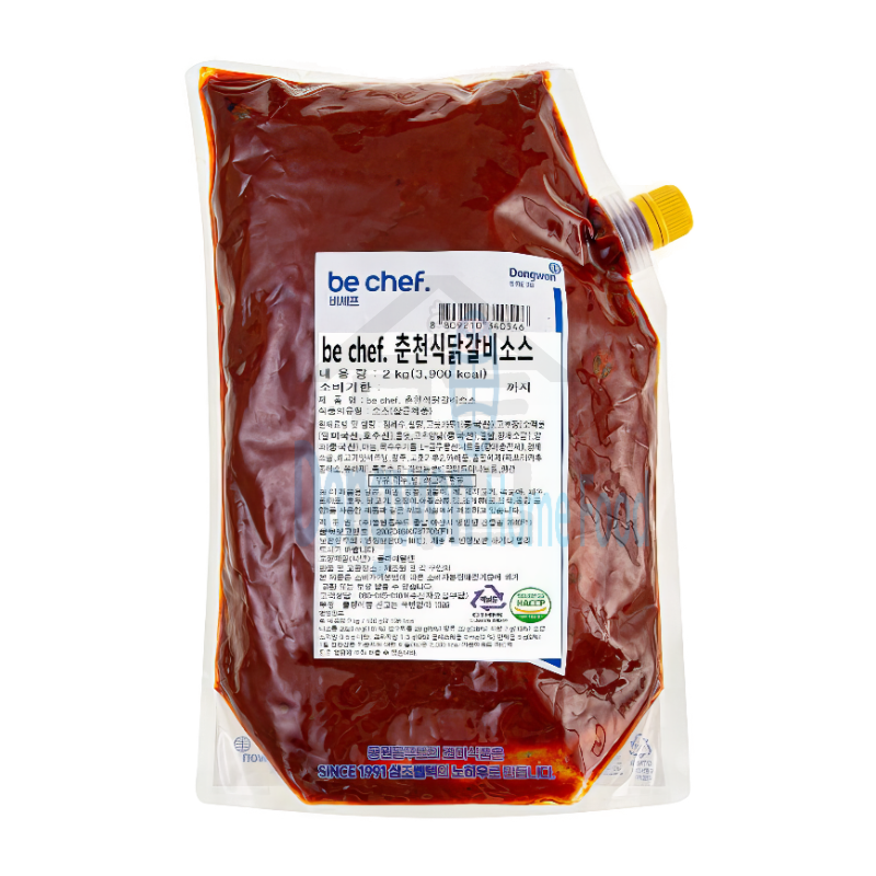 동원 홈푸드 비셰프 춘천식닭갈비소스 2kg 춘천닭갈비양념 - 상세 이미지 2