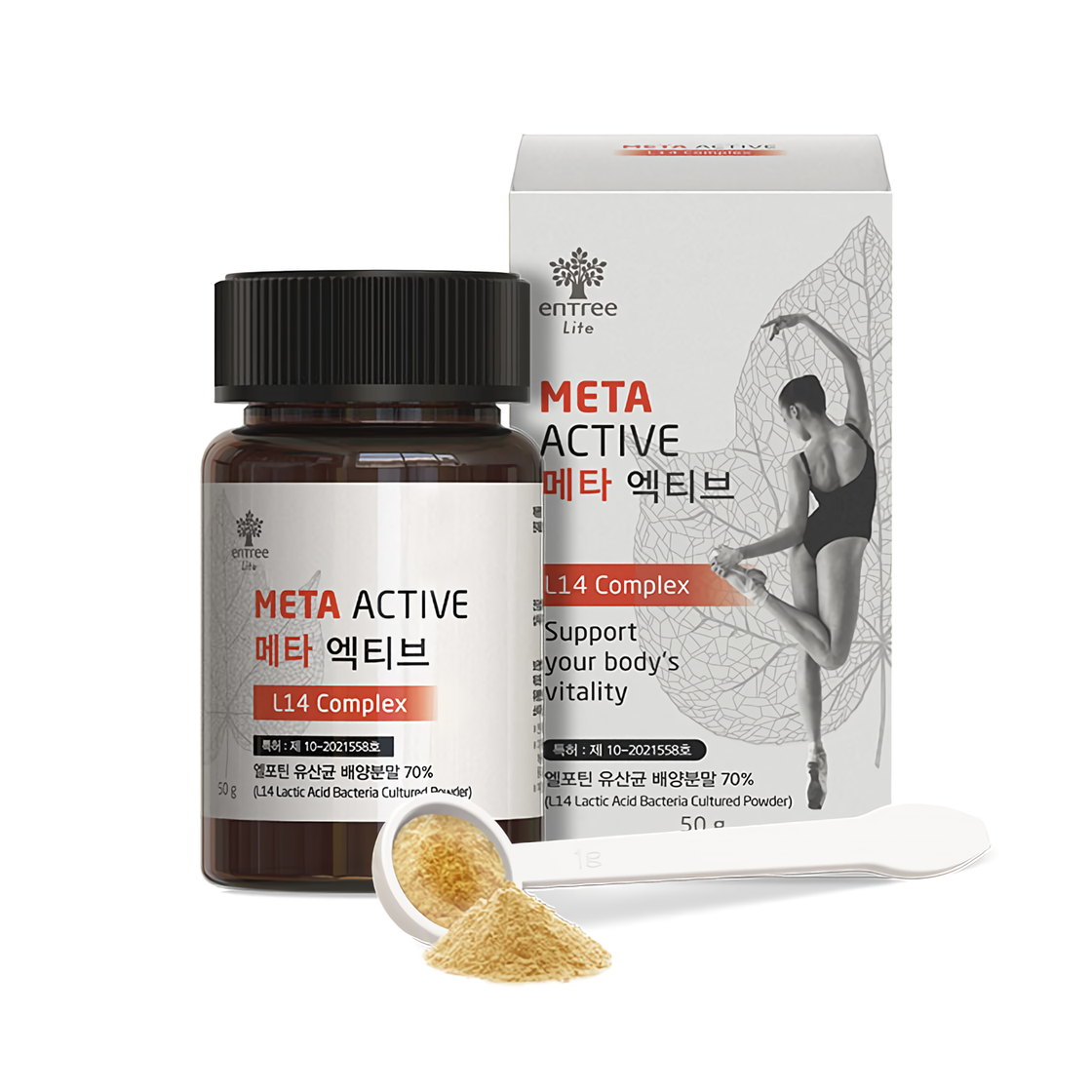 메타엑티브 L14 Complex 엘포틴 유산균 50g - 메인 이미지