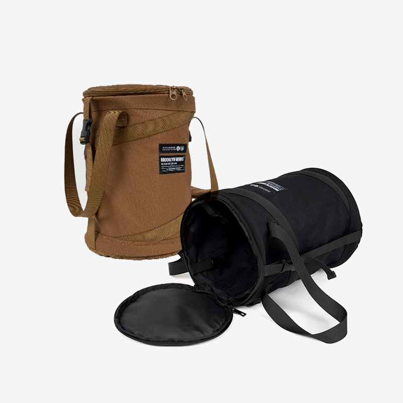 브루클린웍스 미니 팝업 백 트래쉬 캠핑 접이식 가방 쓰레기통 폴딩 바스켓 바구니 휴대용