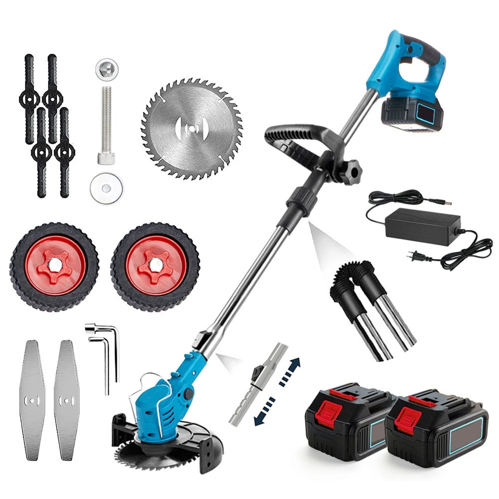 울트라 21V 무선 붕붕예초기 잔디 깎는기계 다용도 풀세트